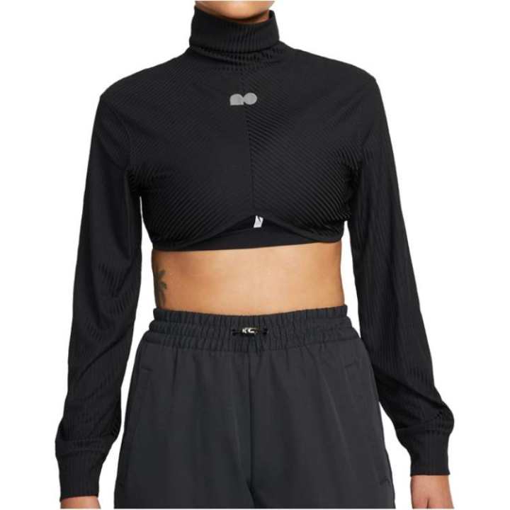Nike Nike Crop Tops Women's Black Turtleneck Moderate