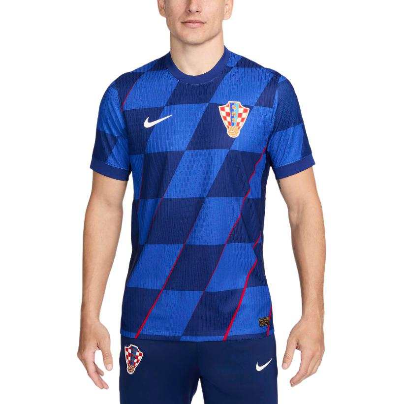 Nike Nike Croatia National Team Soccer Jersey Player Edition Men's Blue