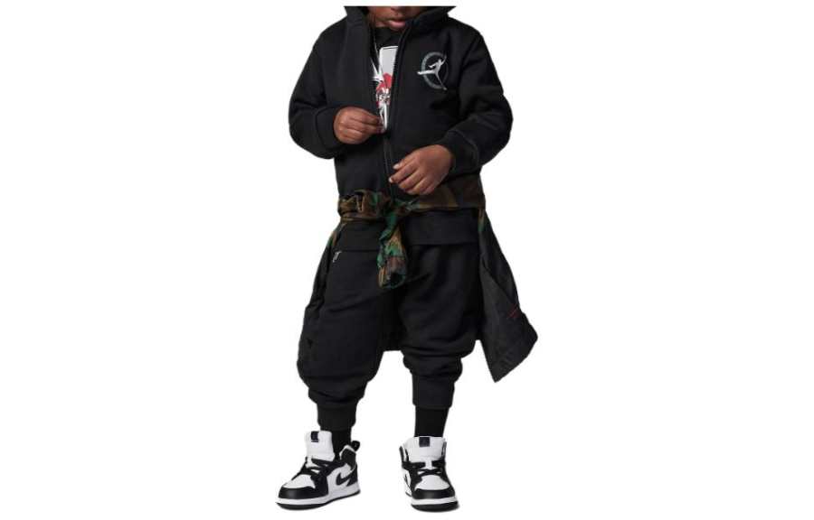 Jordan Jordan Casual Sportswear Flight MVP Black Kids'