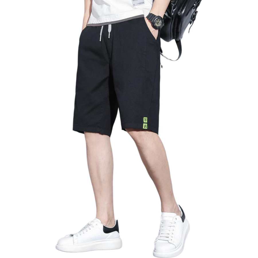 Tonlion Casual Shorts Men's Army Green