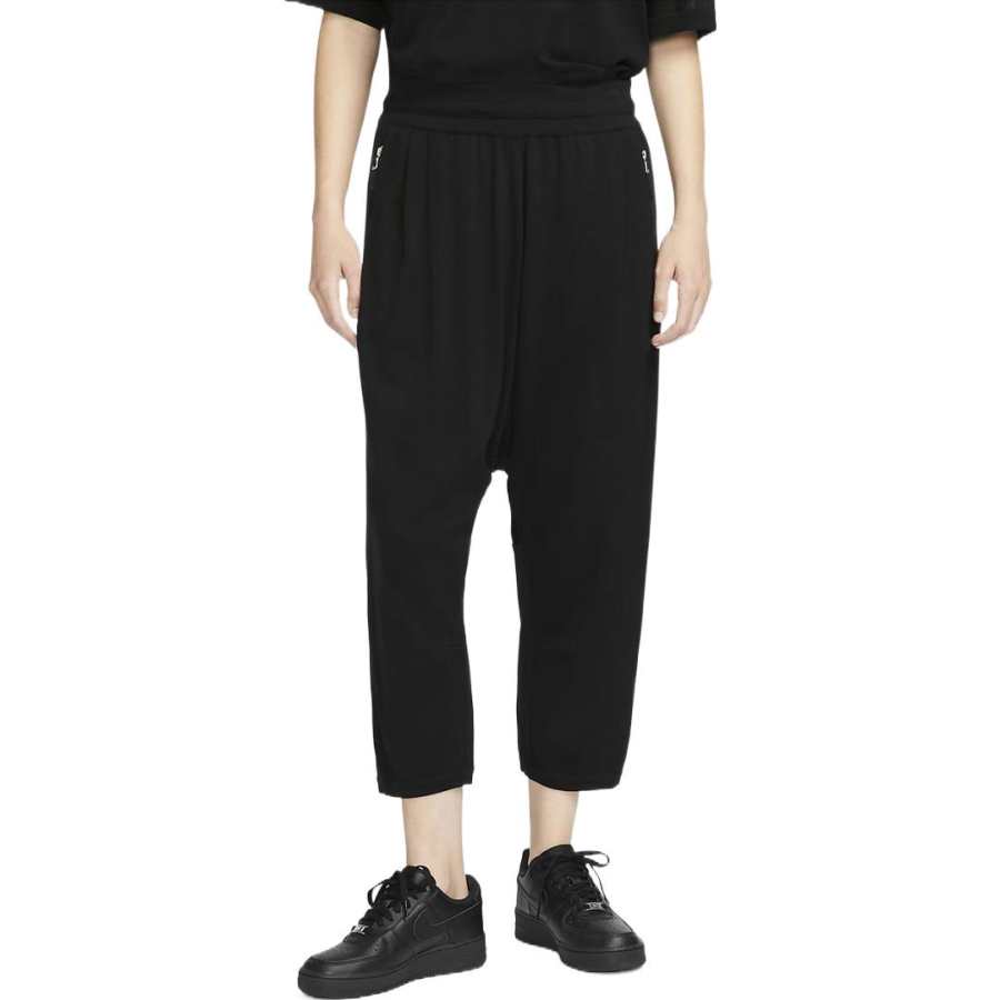 Nike Nike Knitted Sweatpants Women's Black Moderate Straight Fit Pants