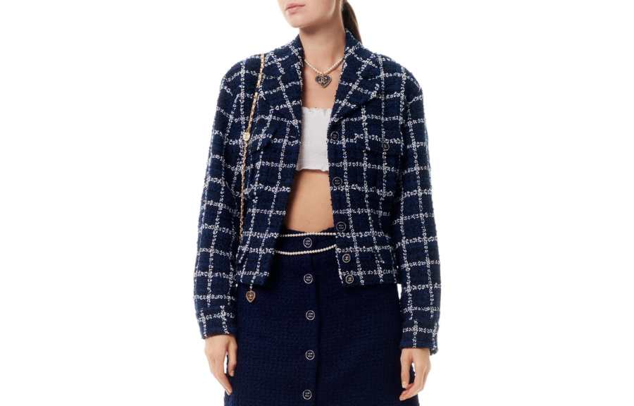 CHANEL 24 Spring Summer New Arrivals Jackets & Coats Women's Marine Blue