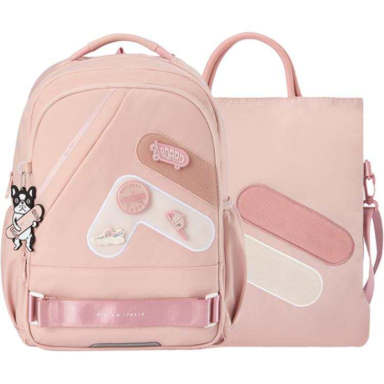 FILA KIDS Nylon Kids Bag Regular Kids' Rose Smoke Pink