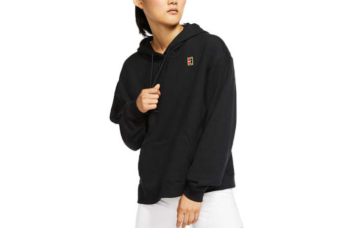 Nike Nike Sweatshirts Women's Black Hooded Moderate Regular