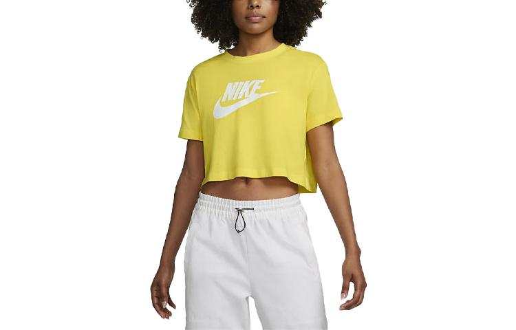 Nike Nike Sportswear Essentials T Shirt Women's Yellow
