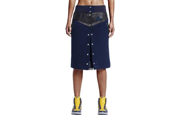 Nike Nike Casual Long Skirts Women's Blue Moderate Mid Length Other