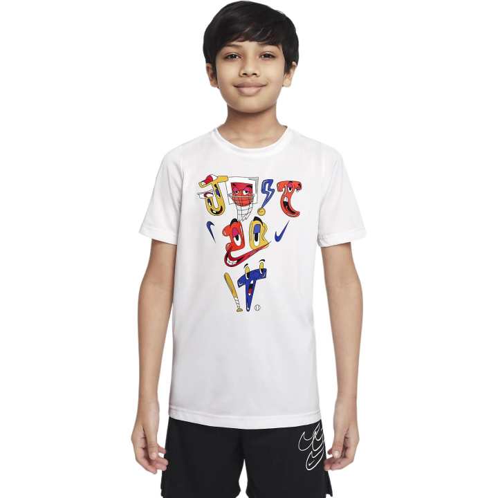 Nike Nike Kids T Shirts Crew Neck Moderate