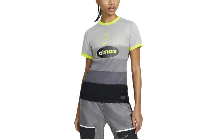 Nike Nike Tottenham Hotspur Stadium Air Max Men's Football Shirt Medium Silver/Lemon Venom