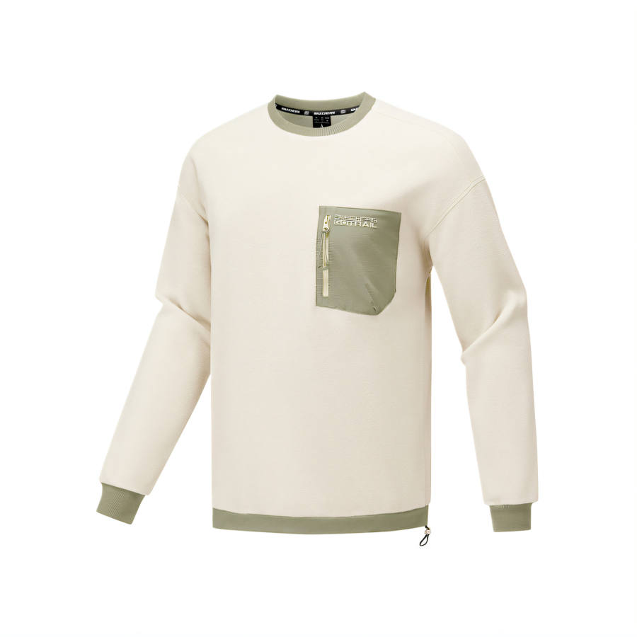 Skechers Wilderness Outdoor Collection Sweatshirt Unisex Egg White 00V7