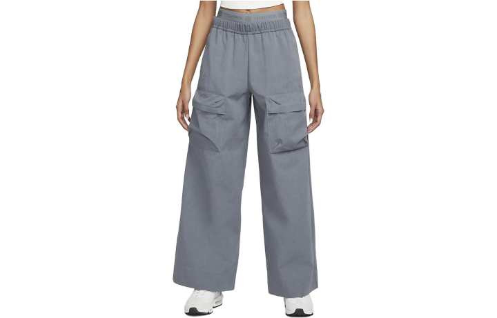 Nike Nike SPORTSWEAR TECH PACK Casual Pants Women's Gray Mixed Color Moderate Wide Leg Pants
