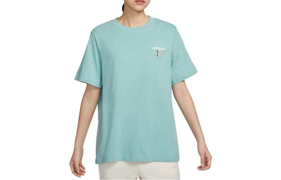 Nike Nike Sportswear Women's Embroidered Swoosh T-shirt Blue