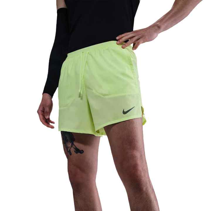 Nike Nike Dri Fit Sports Shorts Men's Yellow Green