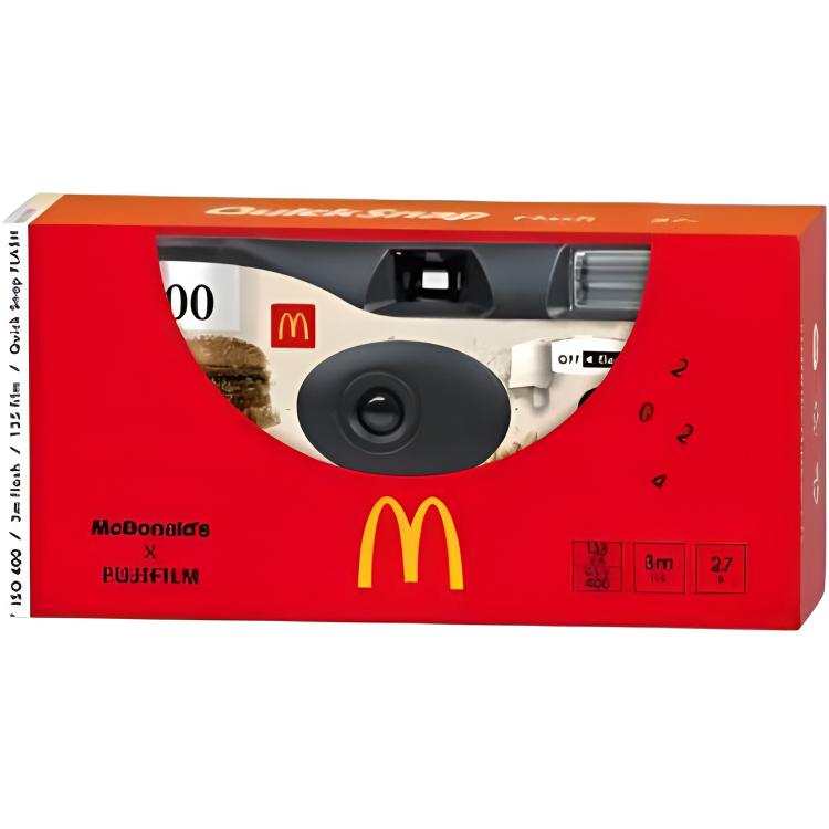 FUJIFILM 135 Film 1986 McDonald's Disposable Film Cameras