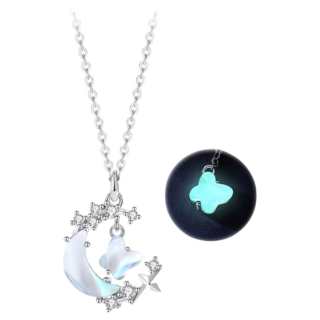 YINCHIE 925 Sterling Silver Synthetic Cubic Zirconia Necklaces Women's