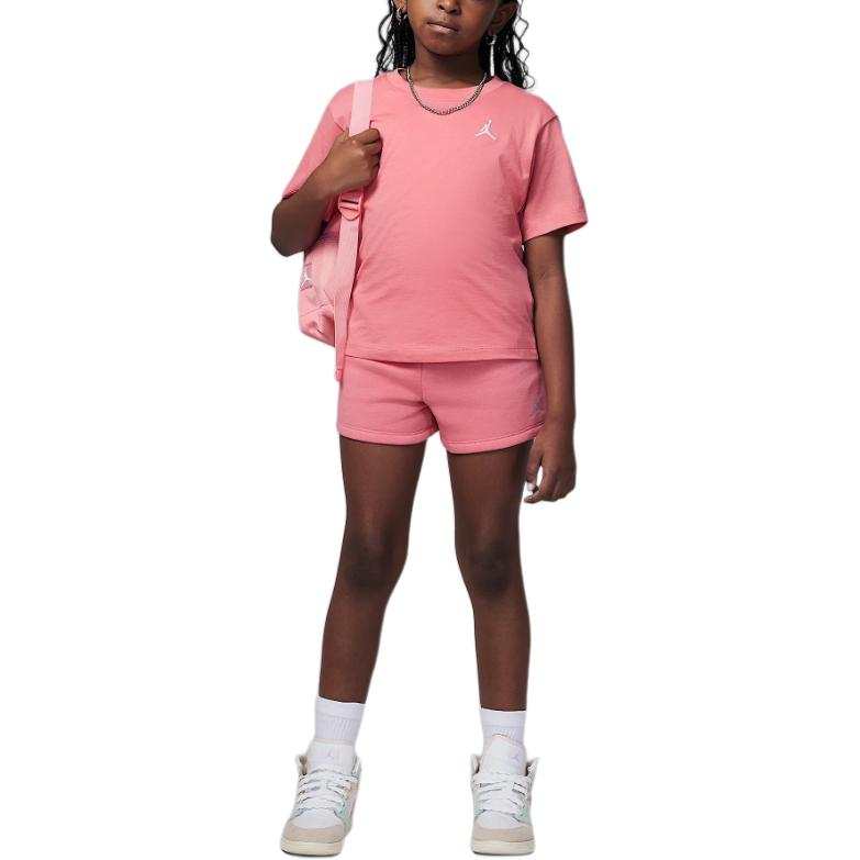 Jordan Jordan Casual Sportswear BrooklynEssentials Pink Salt Children Aged 3 7 Years Old