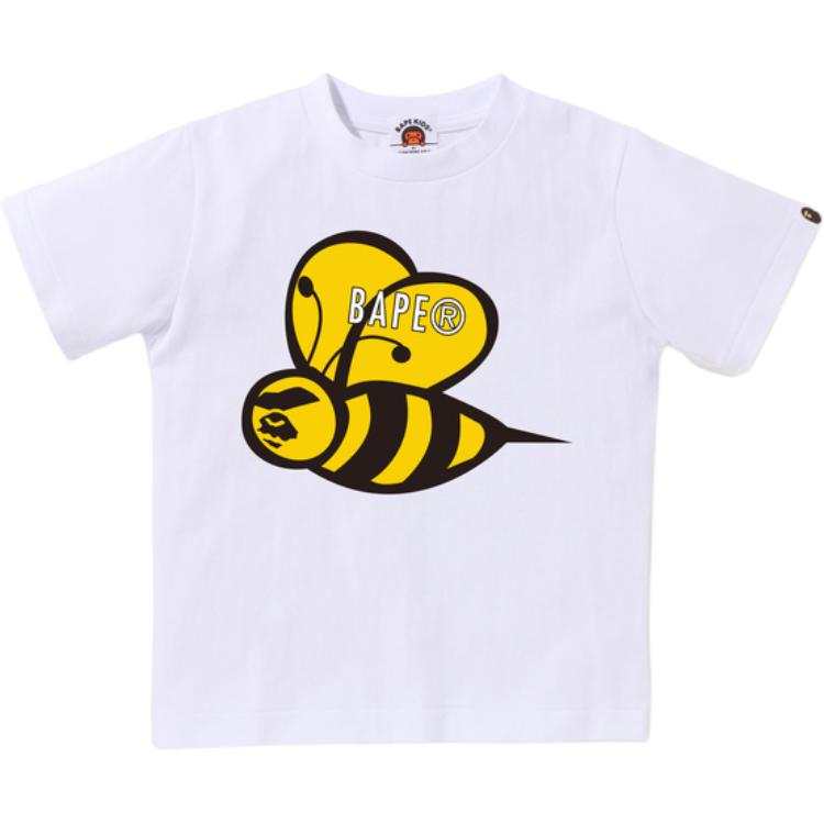 A BATHING APE T Shirt Children Aged 3 7 Years Old