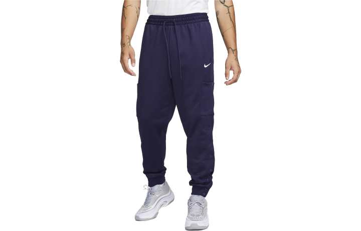Nike Nike Knitted Sweatpants Men's Marine Blue Moderate Cuffed Pants