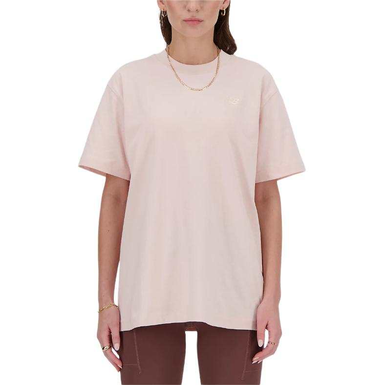 New Balance New Balance Drop Shoulder Sleeve T Shirt Women's Quartz Pink
