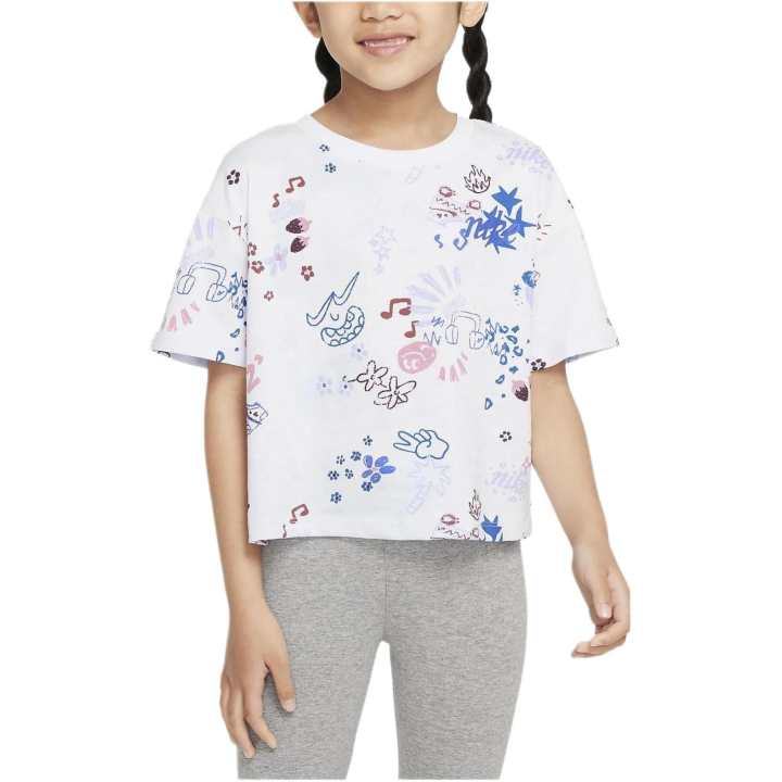 Nike Nike Kids T Shirts Crew Neck Moderate