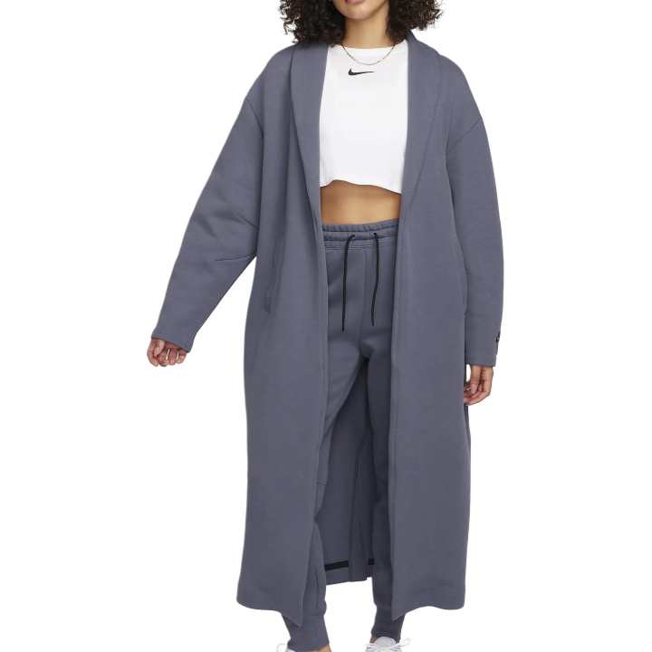 Nike Nike Oversized Duster Jacket Jackets & Coats Women's Blue Gray
