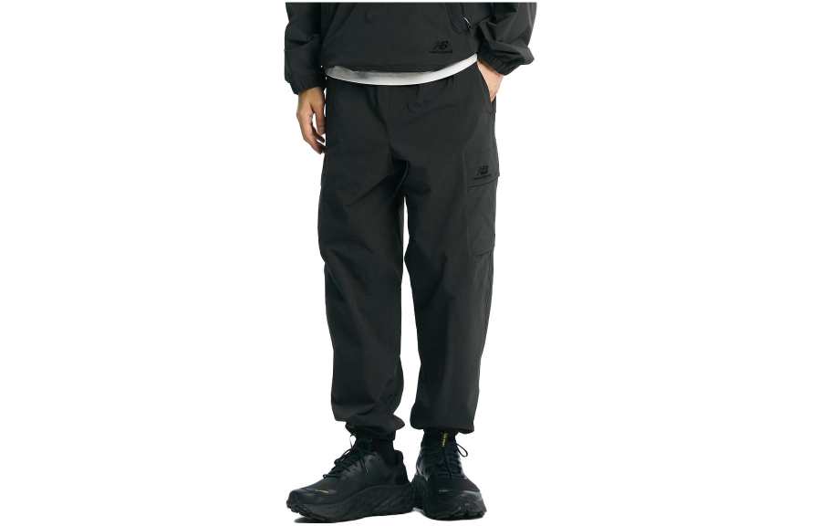 New Balance New Balance Casual Pants Men's Black Moderate Straight Fit Pants