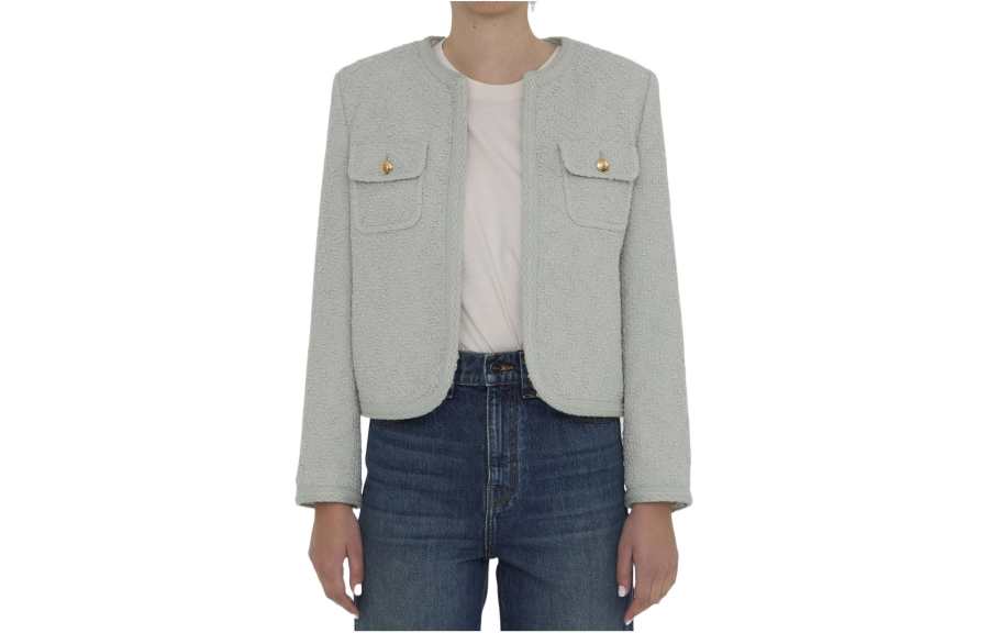 CELINE Crewneck Long Sleeved Chelsea Jacket