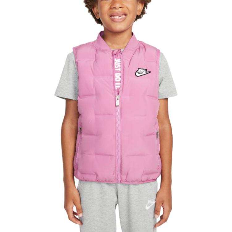 Nike Nike Down Vest Mysterious Flamingo Red Children Aged 3 7 Years Old