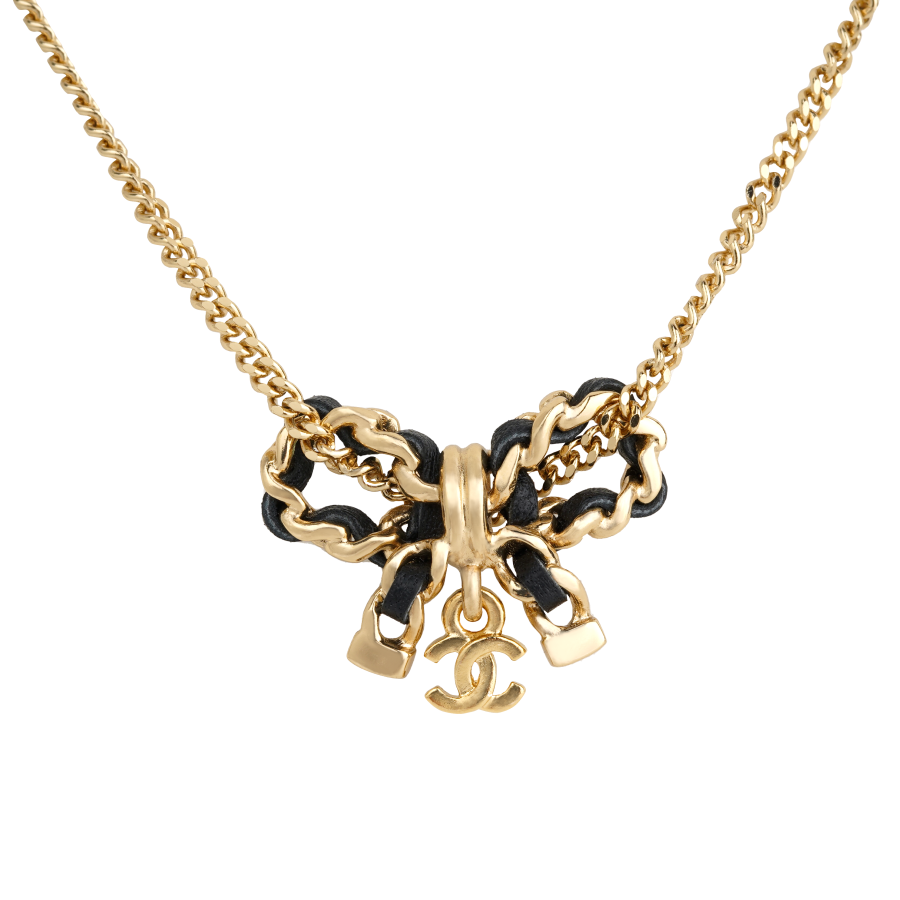 CHANEL CHANEL Necklaces Women's Yellow