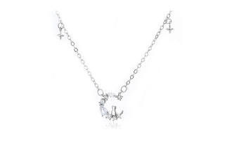 WANLIACC Zircon Alloy Necklaces Women's