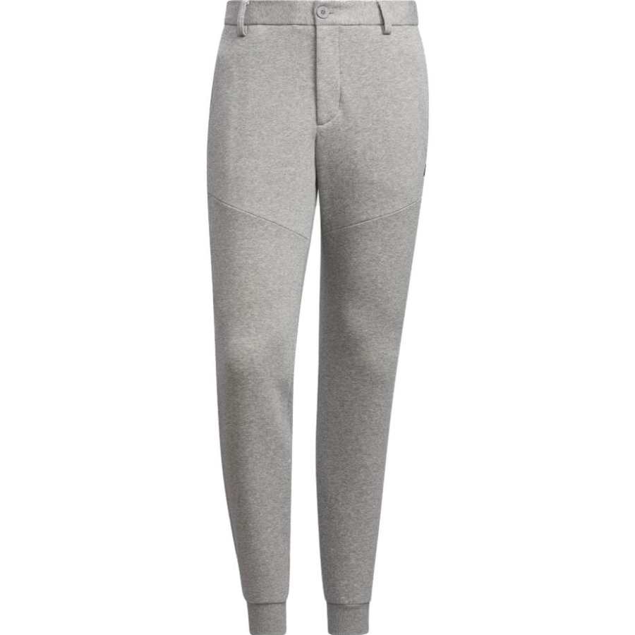 Adidas Adidas Knitted Sweatpants Men's Gray Moderate Cuffed Pants