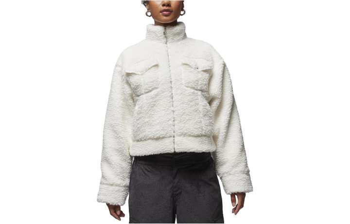 Nike Nike Jackets Women's White Crew Neck Moderate Other