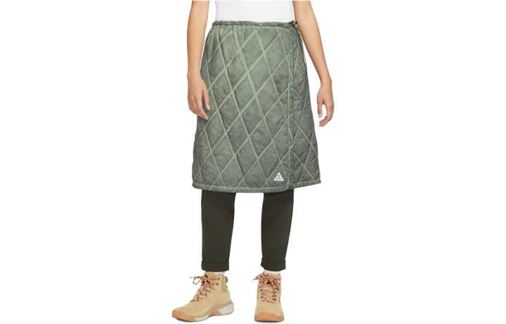 Nike Nike ACG Casual Long Skirts Women's Light Green Gray Moderate Mid Length Other