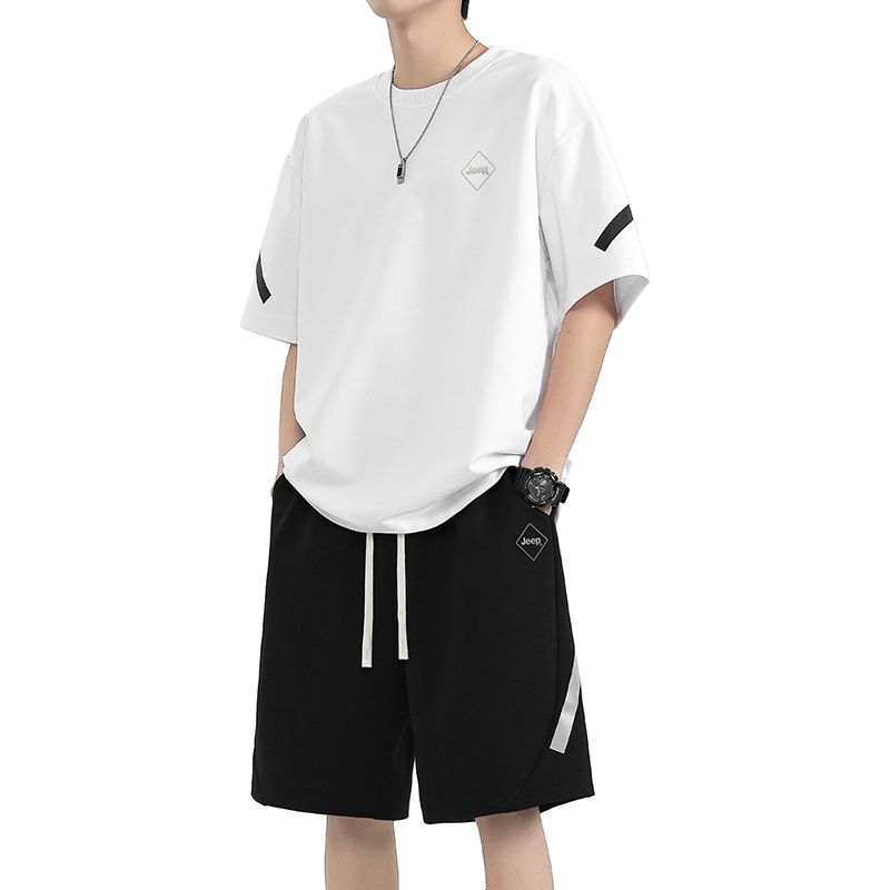 Jeep Casual Sportswear Unisex Crew Neck Moderate