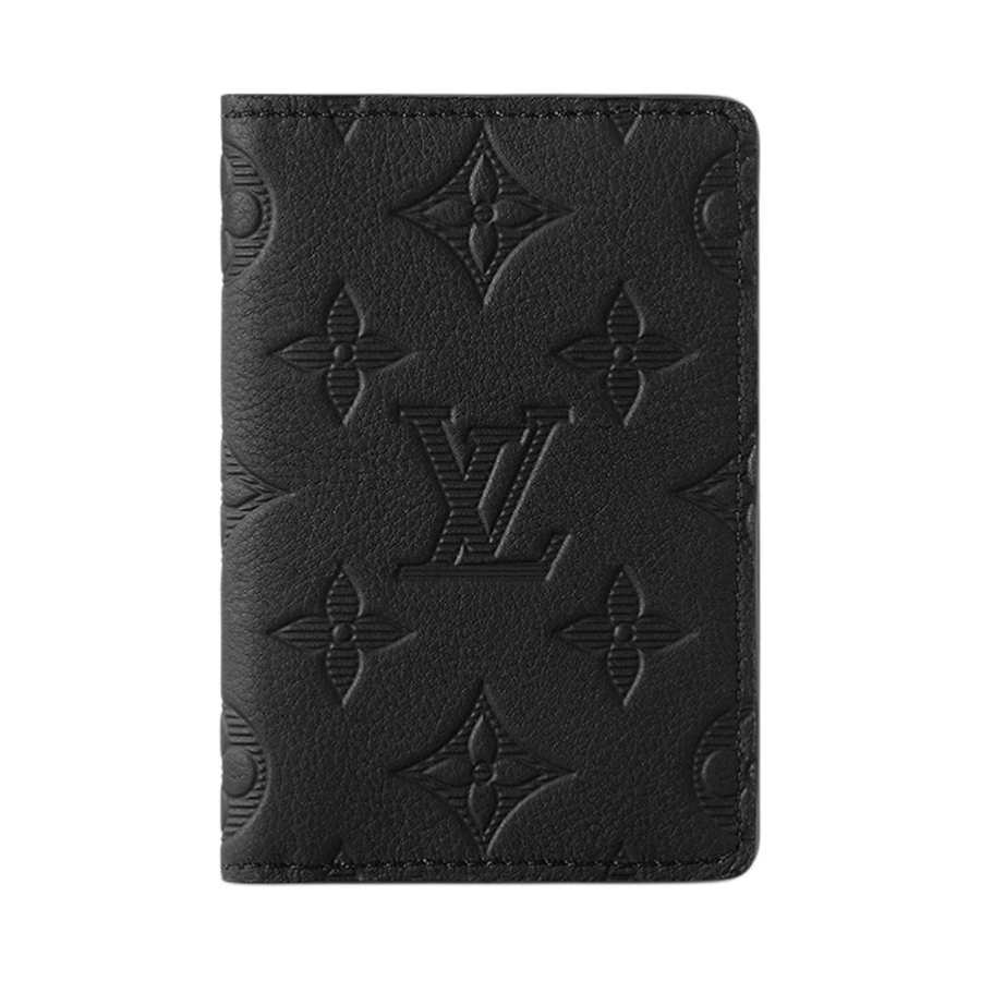LOUIS VUITTON LOUIS VUITTON Pocket Organizer Monogram Shadow Black