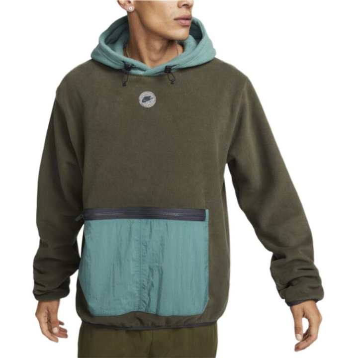 Nike Nike Sweatshirts Men's Khaki Hooded Moderate