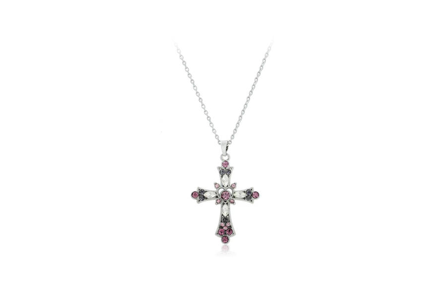 Inkopper Synthetic Cubic Zirconia Alloy Necklaces Women's