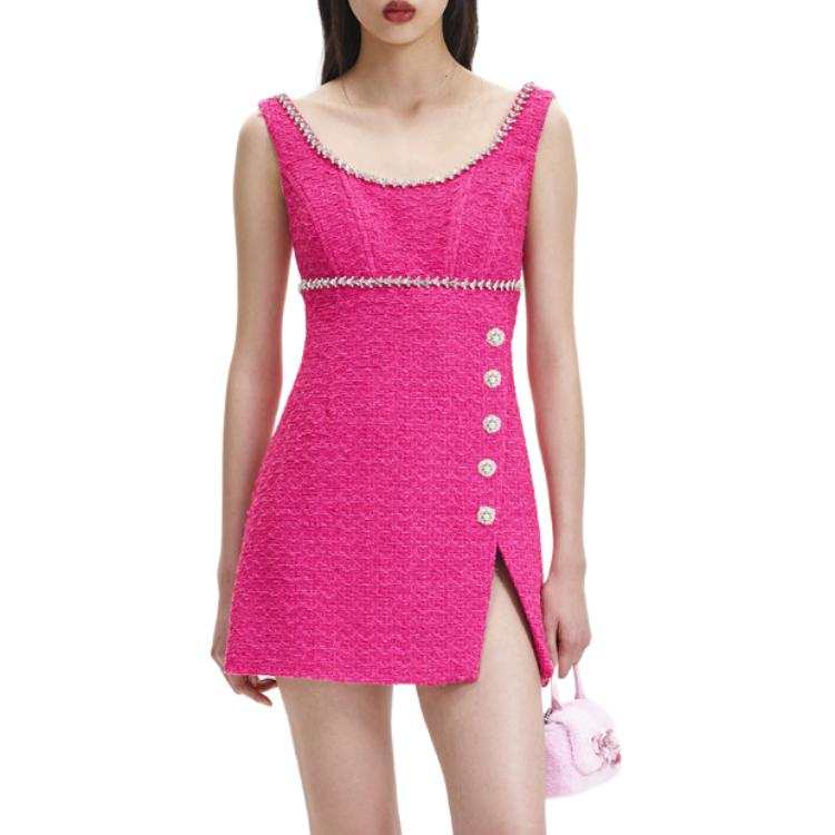 Self-portrait Self portrait Sleeveless Dress Women's Rose Red