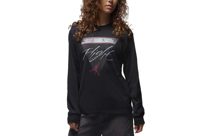Jordan JORDAN Women's Long-Sleeve Graphic T-Shirt