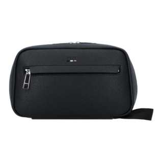 HUGO BOSS Polyurethane Toiletry Bag Unisex Black
