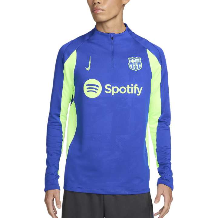 Nike Nike Barcelona Strike Third Soccer Jersey Men's Blue Green