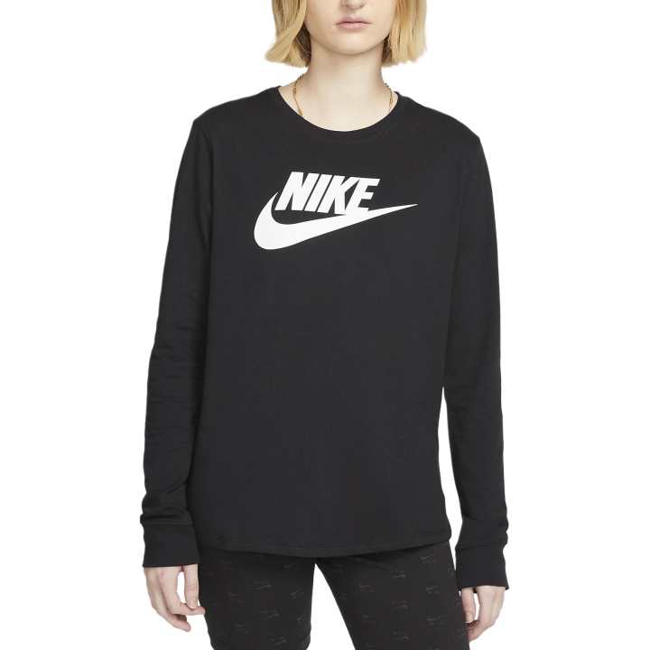 Nike Nike T Shirts Women's Black Crew Neck Moderate Straight Fit