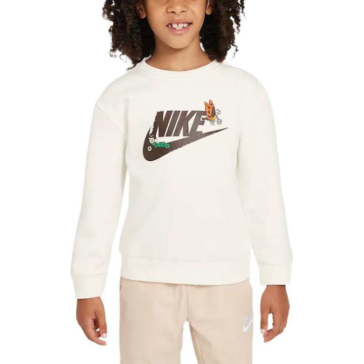 Nike Nike Sweatshirt Sportswear Club White Children Aged 3 7 Years Old