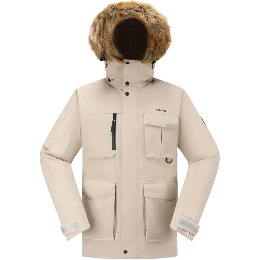 DECATHLON DECATHLON SH900 Parka Coat Men's Beige