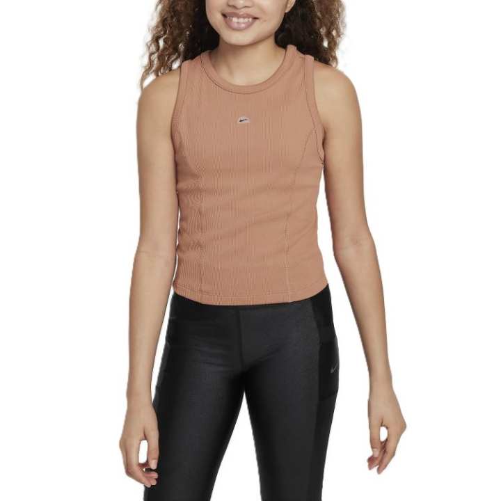 Nike Nike Dri Fit Tank Top Brick Red Teenagers