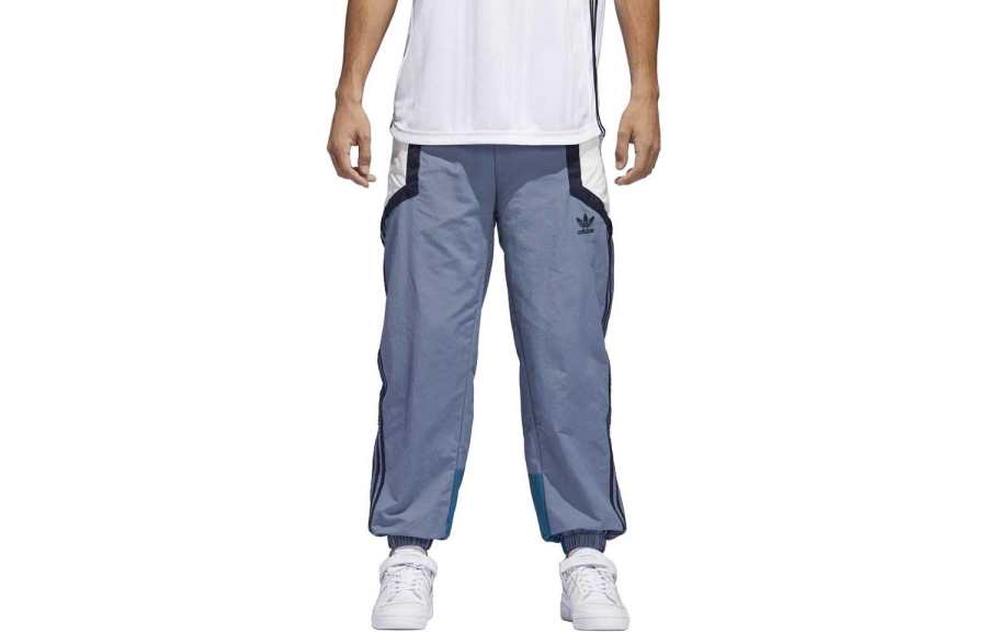 Adidas Originals NOVA WIND Knitted Sweatpants Men's Blue