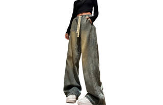 Imcrasy Jeans Unisex Moderate Straight Fit Pants
