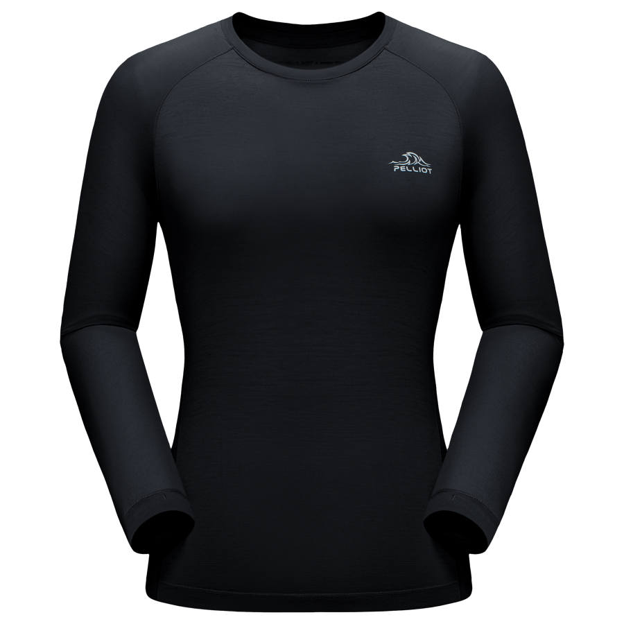 PELLIOT T Shirts Women's Crew Neck Moderate Straight Fit