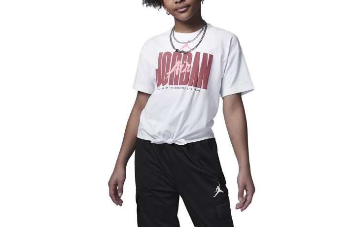 Jordan Jordan Kids T Shirts Crew Neck Moderate