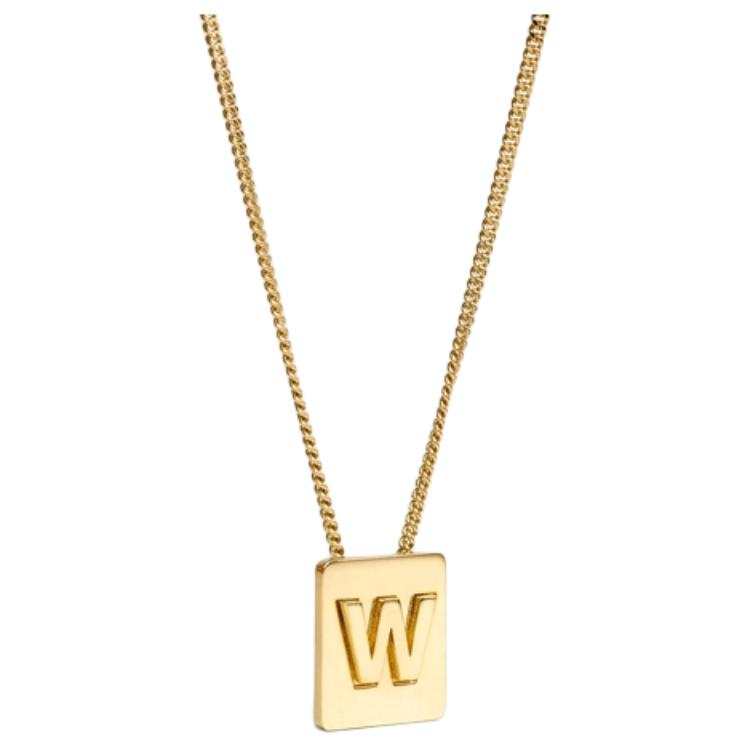 CELINE CELINE Brass Necklaces Unisex Gold