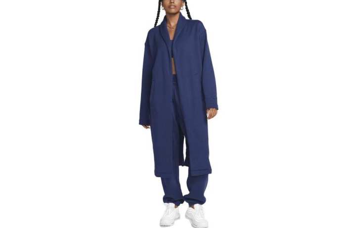 Nike Nike Coats Women's Blue Lapel Moderate